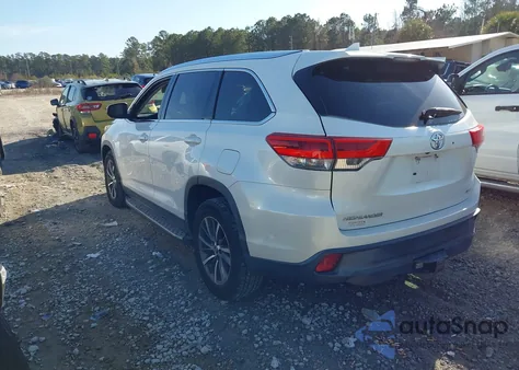 2019 Toyota Highlander Xle from USA, damaged, VIN 5TDKZRFHXKS310592
